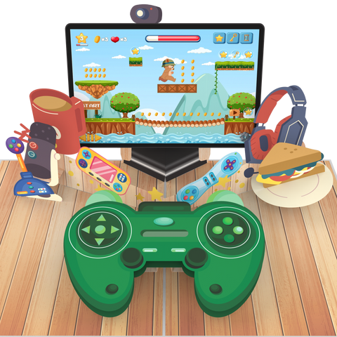 Gaming Pop Up Card