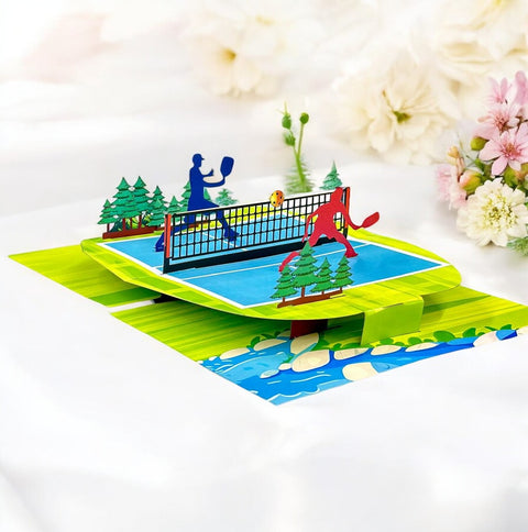 Pickleball Pop Up Card