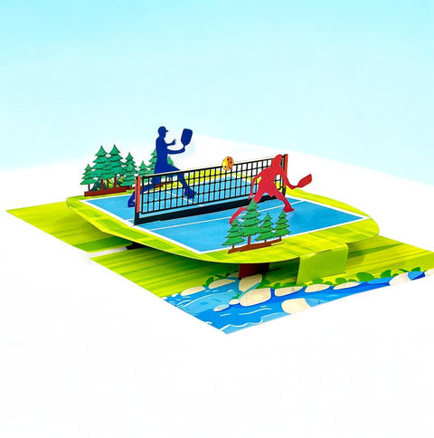 Pickleball Pop Up Card