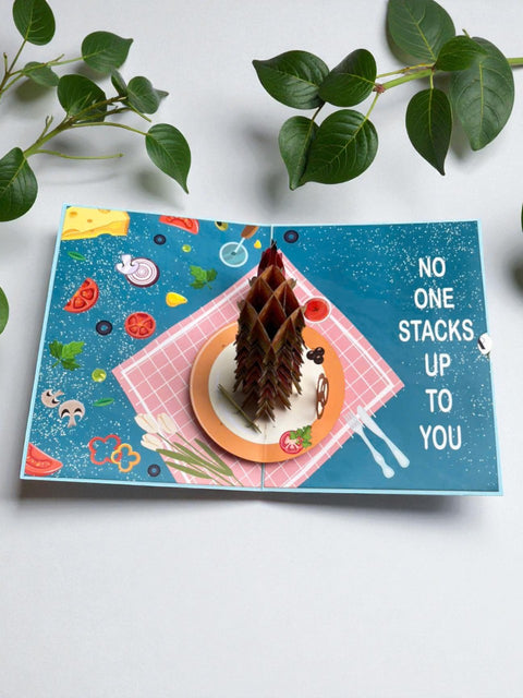 Encouragement Card, 'No one stacks up to you', Motivation Card