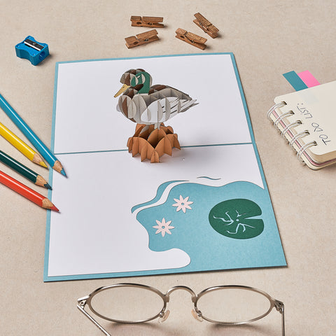 Duck Pop Up Card