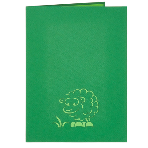 Sheep Pop Up Card