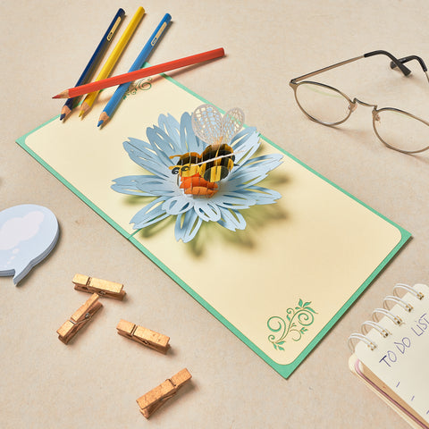 Bumble Bee Pop Up Card