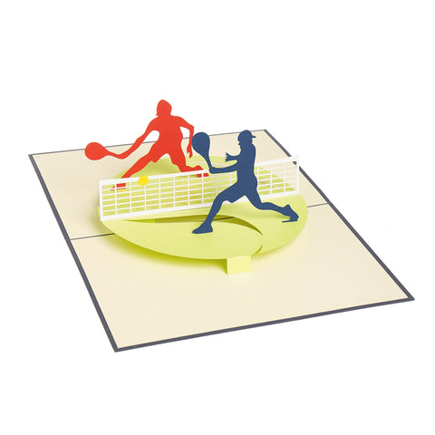 Tennis Pop Up Card