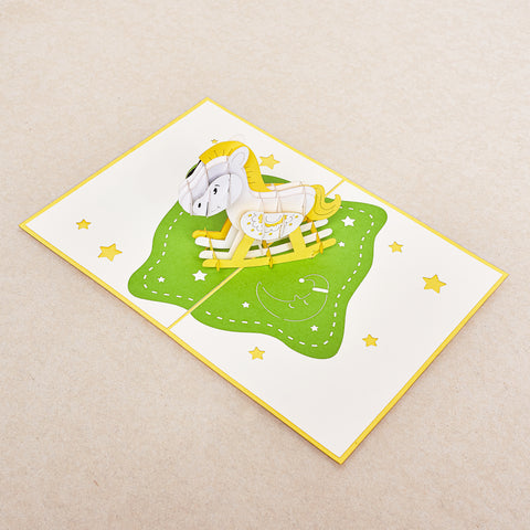 Baby Shower Pop Up Card - Neutral Gender