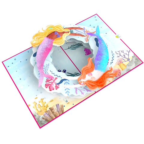 Mermaid Pop Up Card