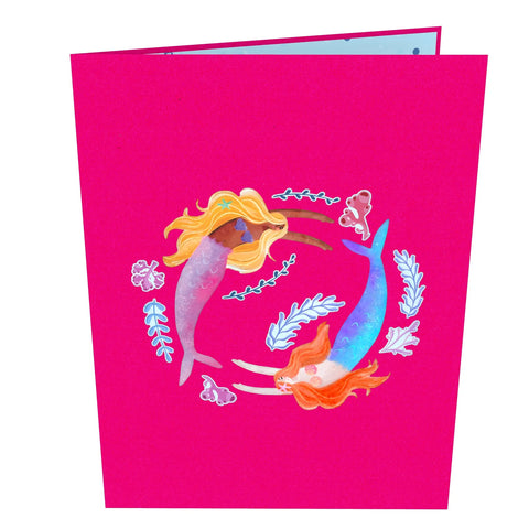Mermaid Pop Up Card