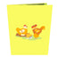 Chicken Family Pop Up Card