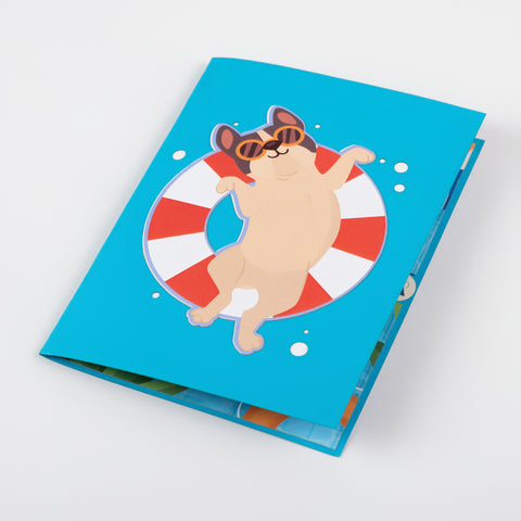 Funny Dog Pop Up Card