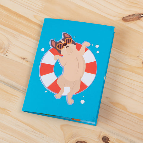 Funny Dog Pop Up Card