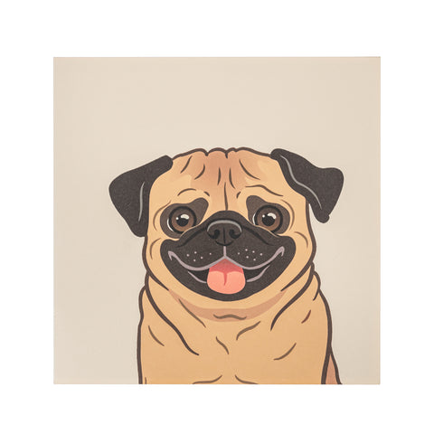 Pug Pop Up Card