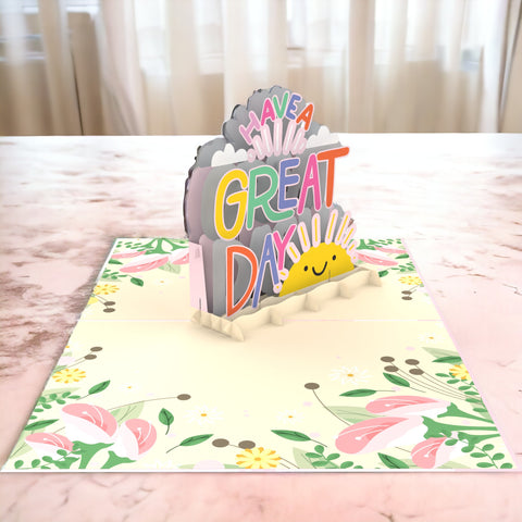 Have A Nice Day Pop Up Card