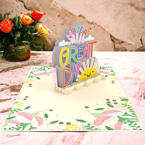 Have A Nice Day Pop Up Card