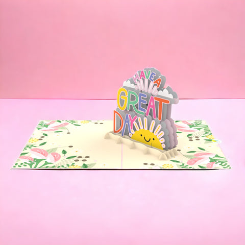 Have A Nice Day Pop Up Card