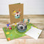 Soccer Birthday Pop Up Card