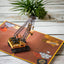 Excavator Birthday Pop Up Card