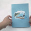 Handmade Lake Fishing Pop-Up Card – 3D Birthday or Father’s Day Card for Dad
