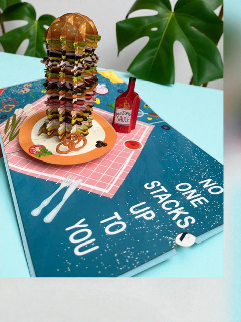 Encouragement Card, 'No one stacks up to you', Motivation Card