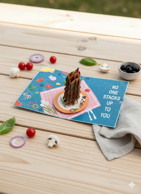 Encouragement Card, 'No one stacks up to you', Motivation Card