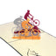 Mountain Bike Pop Up Card