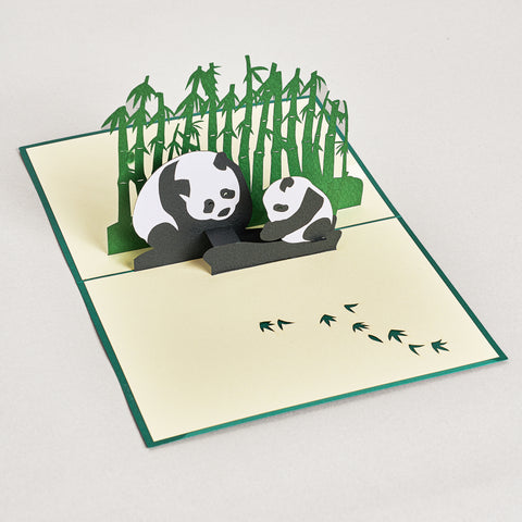 Panda Pop Up Card