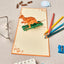 Kangaroo Pop Up Card