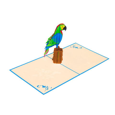 Parrot Pop Up Card