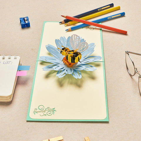 Bumble Bee Pop Up Card