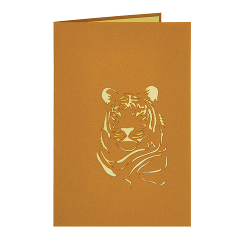 Tiger Pop Up Card