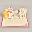 Maneki-Neko Lucky Cat Pop Up Card (2pk)