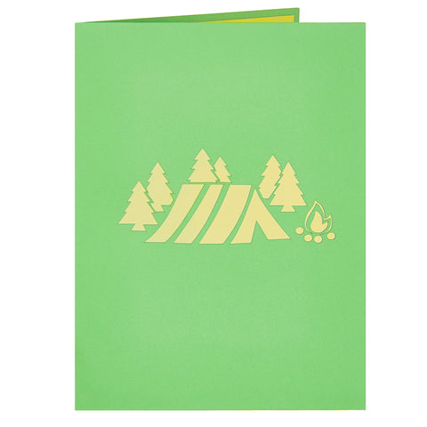 Camping Trip Pop Up Card