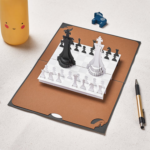 Chess Pop Up Card