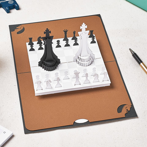 Chess Pop Up Card