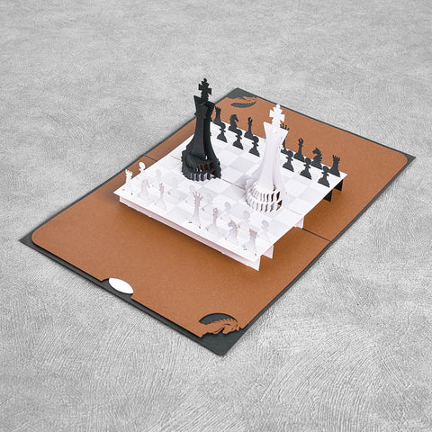 Chess Pop Up Card