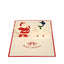 Santa & Snowman Christmas  Card (pack of 5)