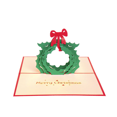 Premium 3D Christmas Greeting Card (4pk)