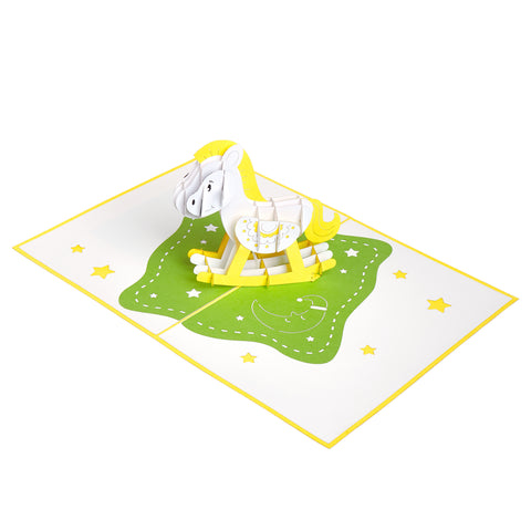 Baby Shower Pop Up Card - Neutral Gender