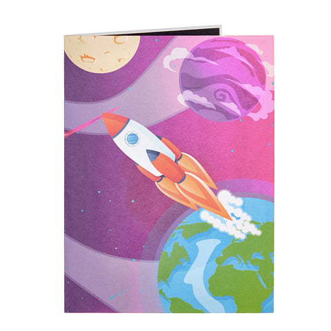 Rocket Pop Up Card