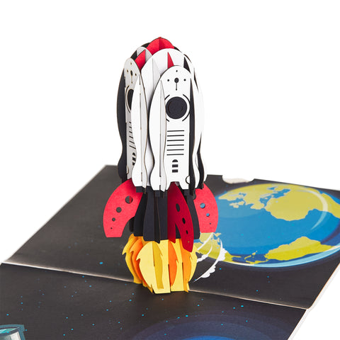 Rocket Pop Up Card