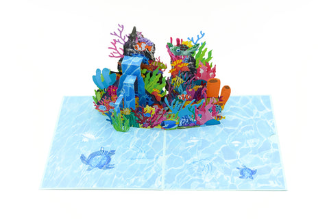 Aquarium Pop Up Card