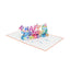 75th Birthday Pop Up Card