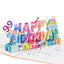 99th Birthday Pop Up Card