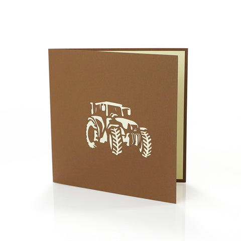 Tractor Pop Up Card