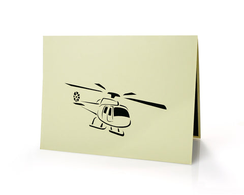 Plane Pop Up Card