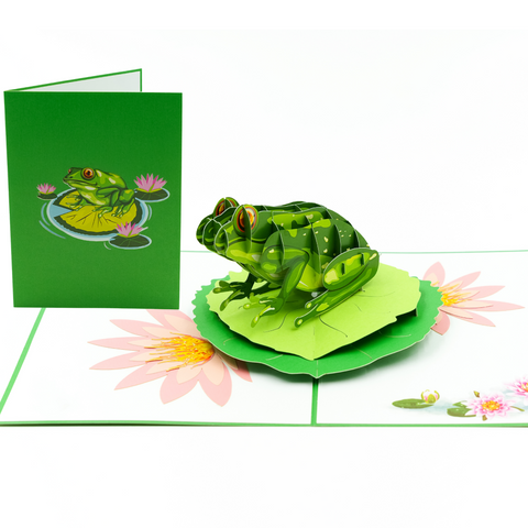 Frog Pop Up Card