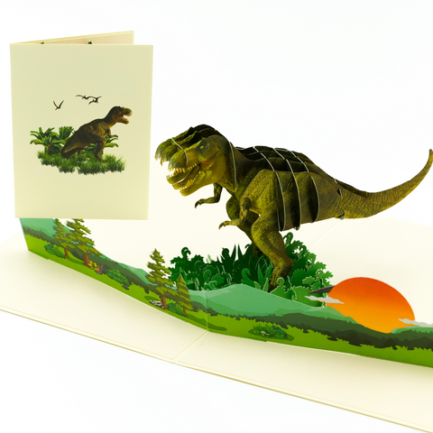 Dinosaur Pop Up Card