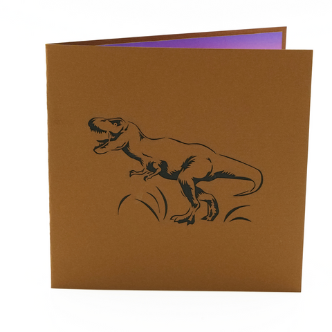 T-Rex Pop Up Card