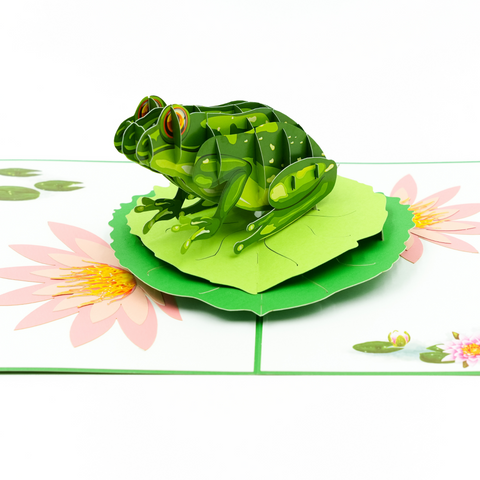 Frog Pop Up Card