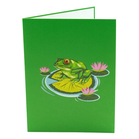 Frog Pop Up Card