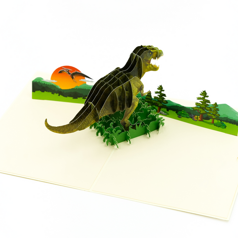 Dinosaur Pop Up Card